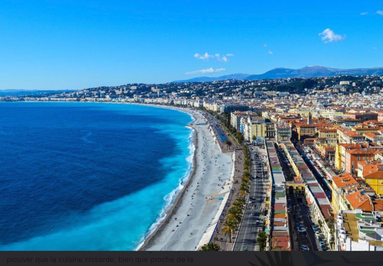 F2 Lumineux 8 Min A Pieds De La Plage Nice Eksteriør bilde